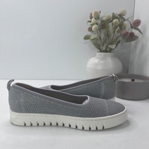 Vionic Uptown Skimmer Knit Fabric Slip-On Blue Mist/Silver Women's US 6.5 - Picture 6 of 8